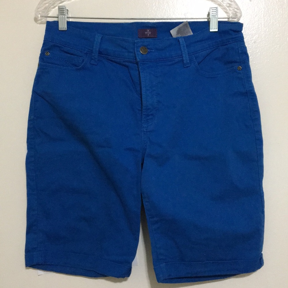 Blue Bermuda shorts
